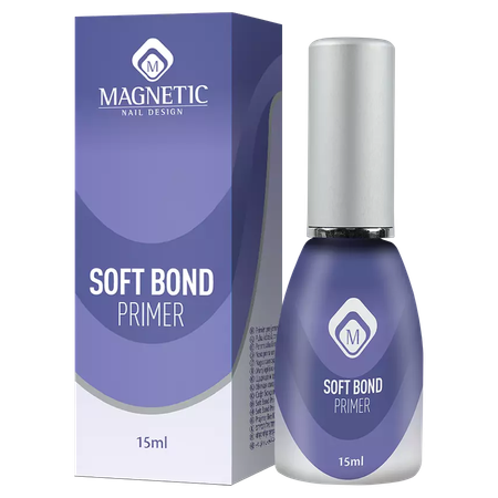 Magnetic Nail Design<br>Soft Bond Primer<br>פריימר לא חומצי (TPO Free)