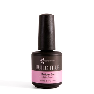 ג’ל בנייה בבקבוק גוון בייבי בום<br>Nail Creativity - Build It Up Builder Gel