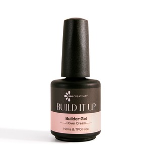 ג’ל בנייה בבקבוק גוון קאבר קרם<br>Nail Creativity - Build It Up Builder Gel