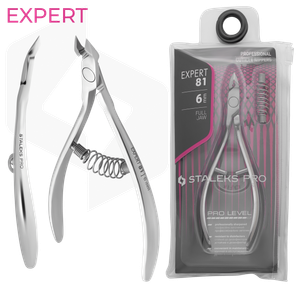 צבתית לקוטיקולה NE-81/6 להב 6 מ"מ | Staleks Pro Expert