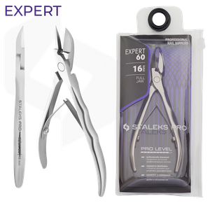 צבתית לציפורניים סטאלקס NE-60/16 להב 16 מ"מ | Staleks Pro Expert