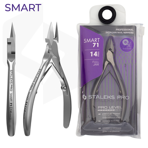 צבתית לציפורן חודרנית NS-71/14 להב 14 מ"מ | Staleks Pro Smart