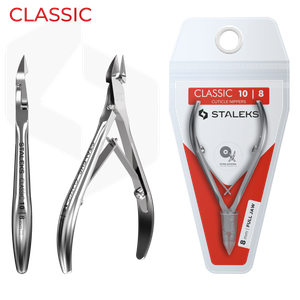 צבתית לקוטיקולה סטאלקס NC-10/8 להב 8 מ"מ | Staleks Pro Classic