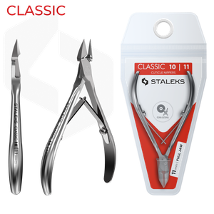 צבתית לקוטיקולה סטאלקס NC-10/11 להב 11 מ"מ | Staleks Pro Classic