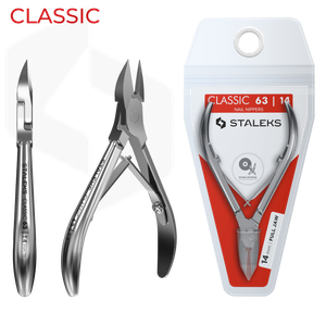 צבתית לציפורניים סטאלקס NC-63/14 להב 14 מ"מ | Staleks Pro Classic