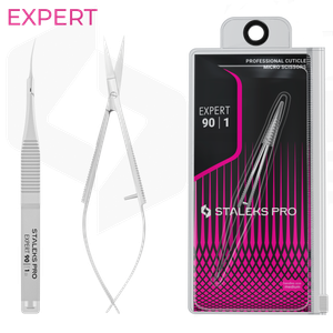 מיקרו-מספריים מקצועיות לקוטיקולה SE-90/1 | <bdi>Staleks Pro Expert</bdi>