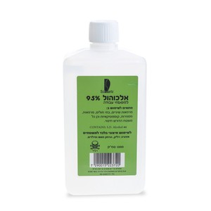 אלכוהול 95% לחיטוי משטחי עבודה - 1 ליטר | Schwartz