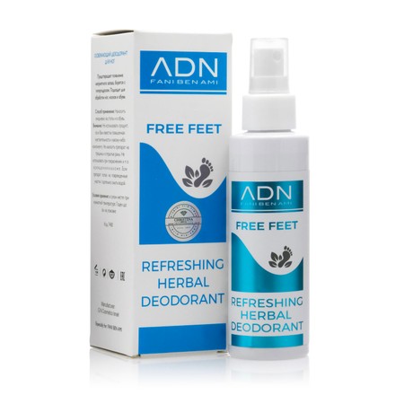ADN - Free Feet<br>דיאודורנט מרענן לכף הרגל והנעל