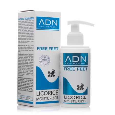 ADN - Free Feet<br>קרם לחות ליקוריץ