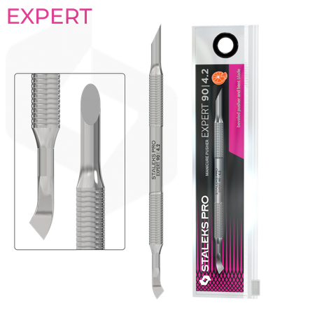 דוחף עור למניקור PE-90|4.2 | <bdi>Staleks Pro Manicure pusher EXPERT 90 TYPE 4.2</bdi>