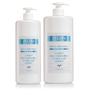 ADN - ACNX MEDICAL<br>Deep Cleansing Azelaic Soap<br>סבון אזלאיק לניקוי עמוק