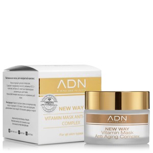 ADN - New Way<br>VITAMIN MASK<br>מסכת ויטמינים לפנים ולצוואר