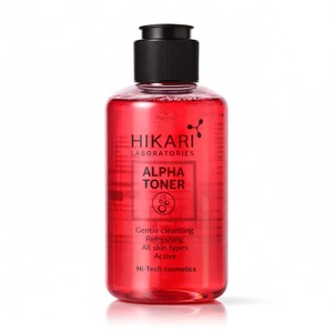 מי פנים מרעננים לניקוי יסודי המעכבים את הזדקנות העור​ - HIKARI Alpha Toner