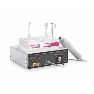 מכשיר תדר גבוה 3 חלקים – דגם מקצועי לטיפולי פנים