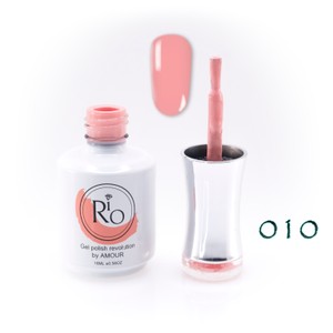 לק ג'ל ריו מספר 010 - גוון ורוד- ניוד | Rio Gel Polish