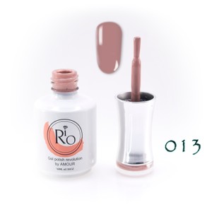 לק ג'ל ריו מספר 013 - גוון חום גוף בהיר | Rio Gel Polish