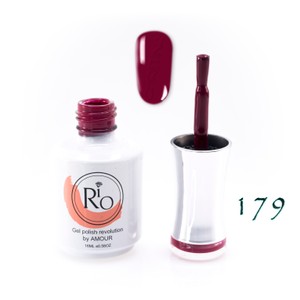 לק ג'ל ריו מספר 179 - גוון ורוד-סגול כהה | Rio Gel Polish
