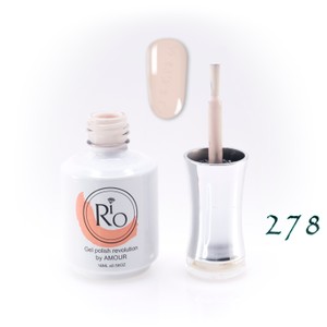 לק ג'ל ריו מספר 278 - גוון ורוד ניוד בהיר | Rio Gel Polish