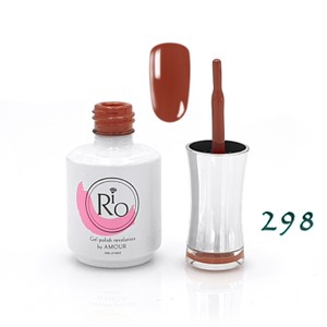 לק ג'ל ריו מספר 298 - גוון חום | Rio Gel Polish