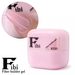 פיבי ג'ל בנייה פייבר KISS - גוון ורוד חלבי | FIBI – Fiber Builder Gel