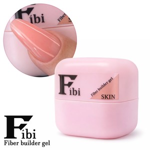 פיבי ג'ל בנייה פייבר SKIN - גוון ניוד חצי שקוף | FIBI – Fiber Builder Gel