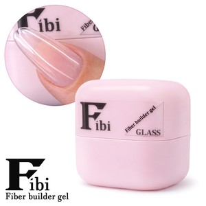 פיבי ג'ל בנייה פייבר GLASS - גוון שקוף קלאסי | FIBI – Fiber Builder Gel