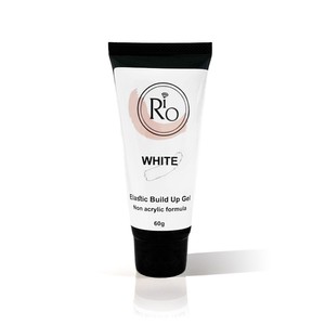 אלסטיק ג'ל WHITE - גוון לבן | RIO Elastic Build Up Gel