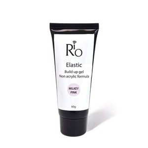 אלסטיק ג'ל Milkey Pink - גוון ורוד חלבי | RIO Elastic Build Up Gel