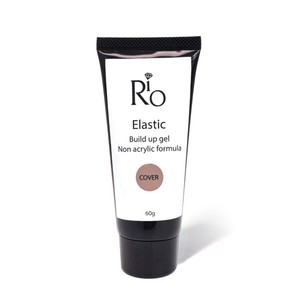 אלסטיק ג'ל Cover - גוון קאבר אטום | RIO Elastic Build Up Gel