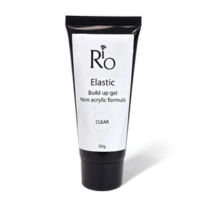 אלסטיק ג'ל Clear - גוון שקוף | RIO Elastic Build Up Gel