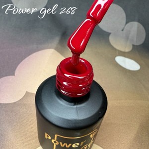 לק ג'ל 268 - Power Gel סדרת בורגונדי