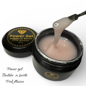 POWER GEL Builder<br>בילדר בצנצנת 11 - pink illusion
