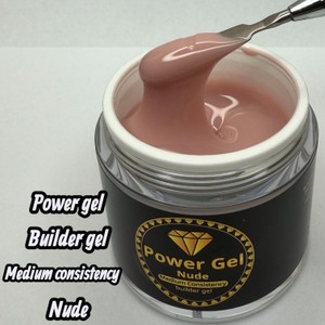 POWER GEL Medium Consistancy Builder<br>ג'ל בנייה בסמיכות בינונית - Nude