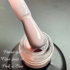 Power Gel Fiber Base 01<br>בסיס פייבר 01 - Pink-a-Boo