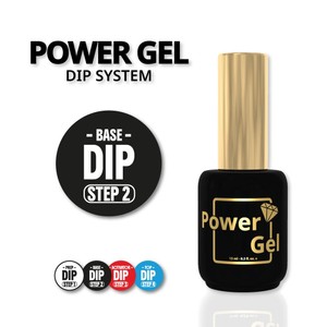 DIP BASE - נוזל הדבקה ובנייה שלב 2 | Power Gel DIP SYSTEM