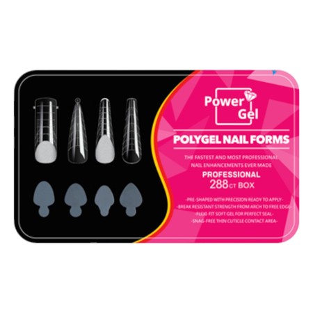 ערכת טיפס הפוך 4 צורות עם סיליקונים לפרנץ׳ | POWER GEL