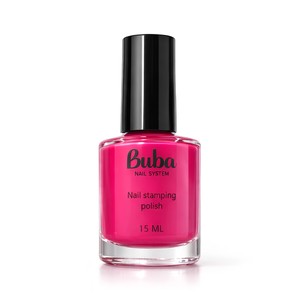 לק חותמות לציפורניים 15 מ"ל - גוון ורוד | Buba Nail Design