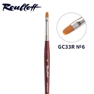 מכחול אובלי לבנייה בג'ל ROUBLOFF - GC33R/6