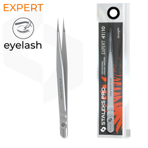 פינצטה מקצועית לריסים Staleks EXPERT 41|10