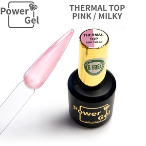 Power Gel Thermal Top Pink / Milky 15 ml