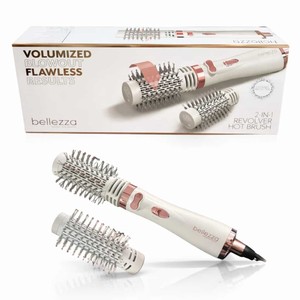 מברשת שיער חשמלית Bellezza 2IN1 Volumized Blowout