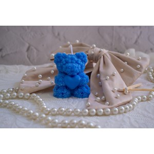 Bear soy wax candle with aromatic oils