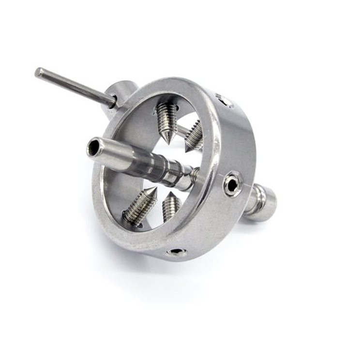 קוק רינג מתכת עם ספייקים וסאונד קצר