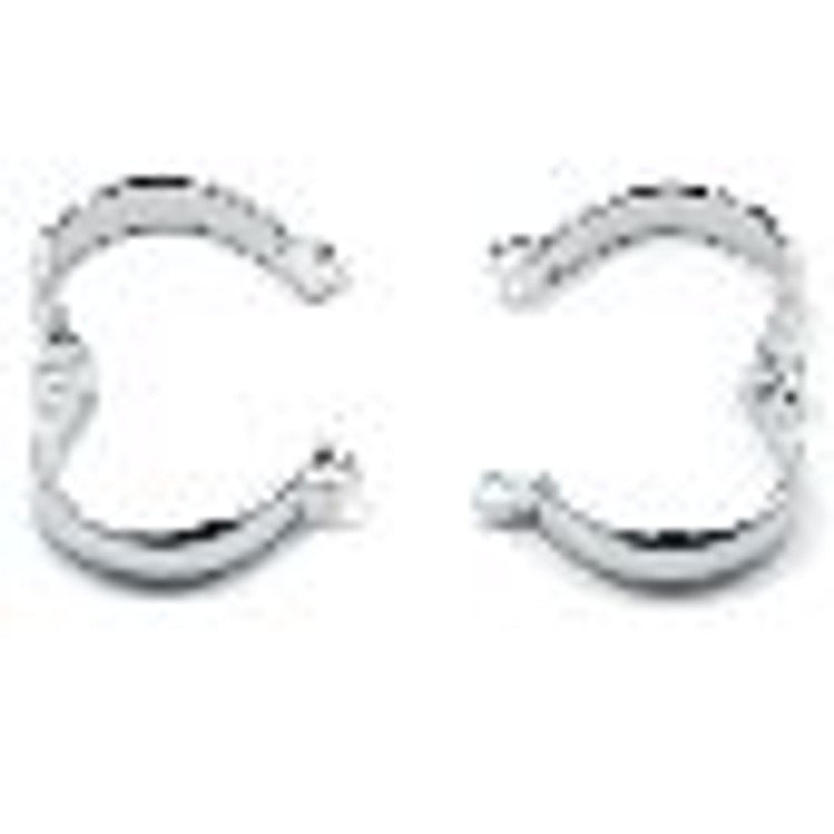 אזיקי מתכת בצורת 8 עם מנעול