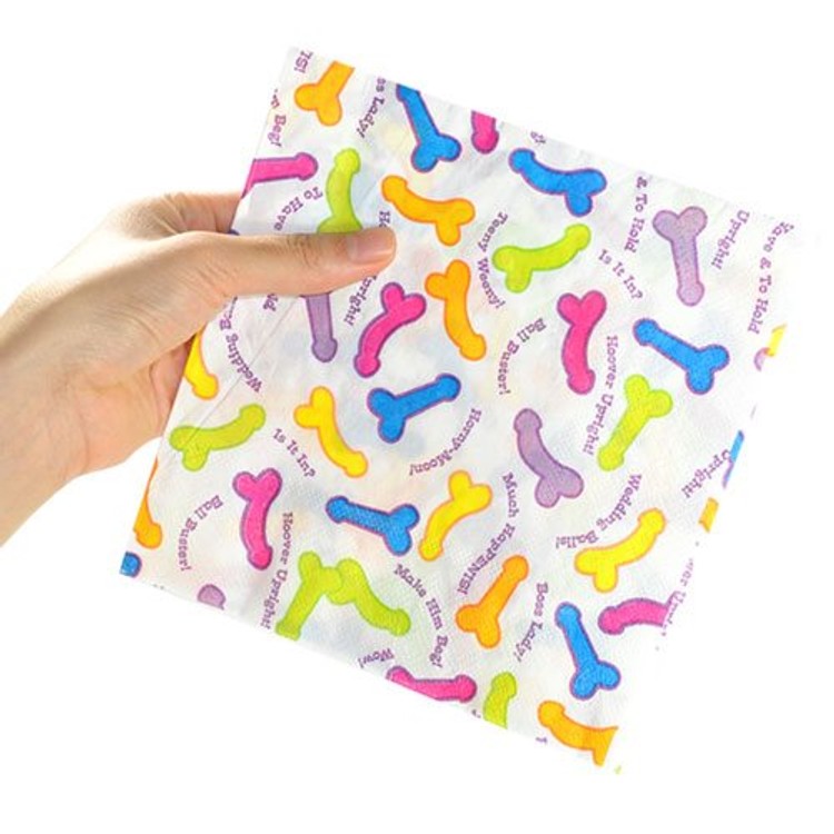 מארז 8 מפיות עם עיטורי בולבול צבעוניים