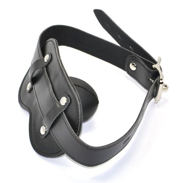 מחסום פה פאנל דמוי עור עם נעילה