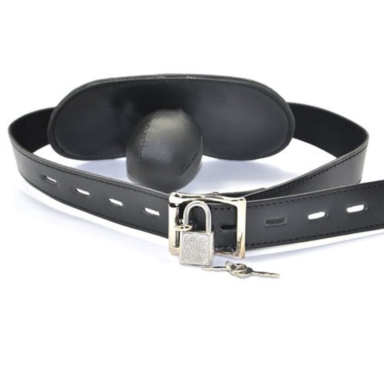 מחסום פה פאנל דמוי עור עם נעילה