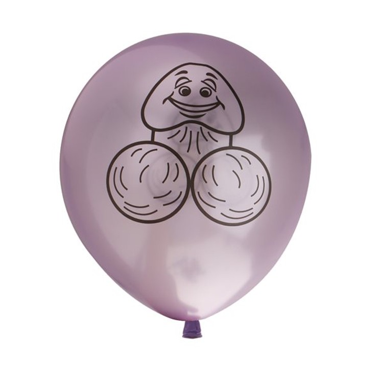 מארז של 10 בלונים עם הדפס בולבול