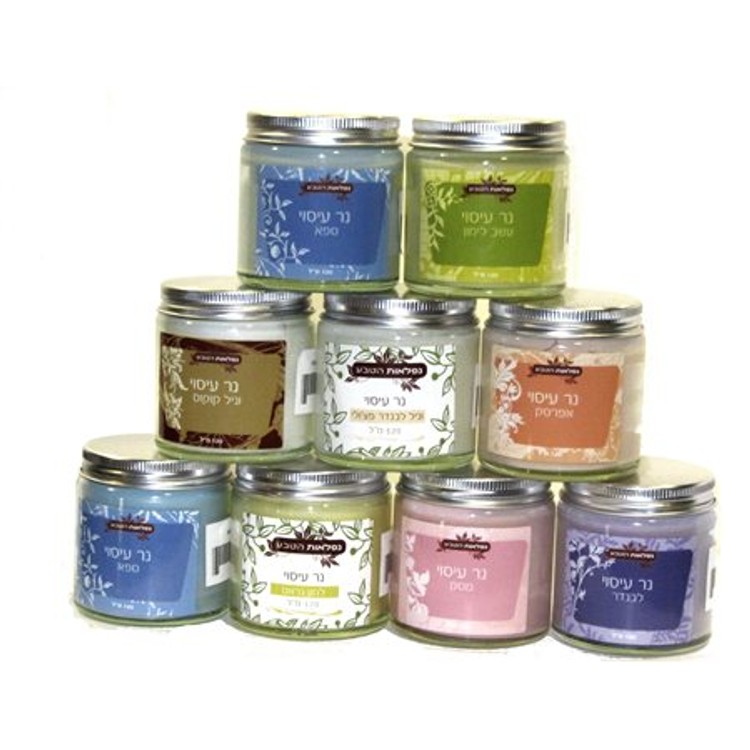 נר עיסוי ריחני למסאז' אינטימי ולוהט