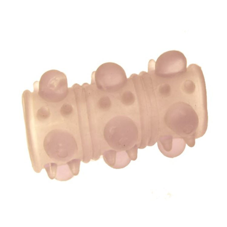 שרוולון סיליקון מנוקד לאיבר המין